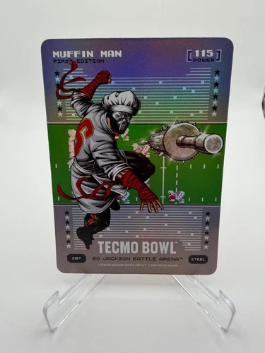 Bo Jackson Battle Arena Tecmo Bowl #115 Muffin Man Baker Mayfield Steel Battle