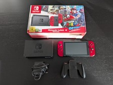 Nintendo Switch Mario Odyssey Edition, Red Boxed Complete HAC-001 UNPATCHED V1
