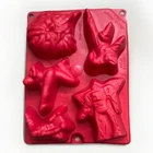 VTG MMPR Mighty Morphin Power Ranger From The Movie Jell-O Jigglers Mold Y2K 90s