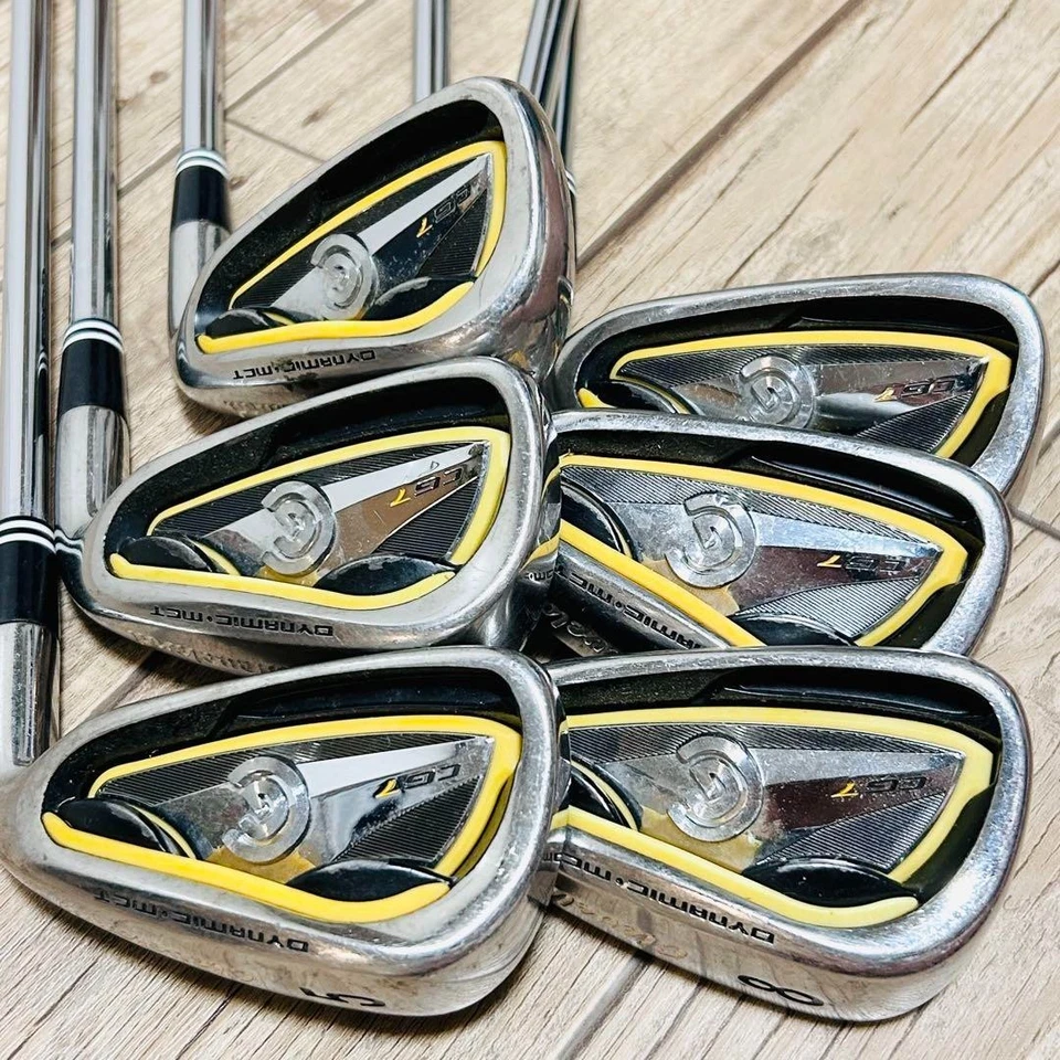 [Cleveland] CG7 Iron Set 6pcs 5-6-7-8-9-Pw Shaft Flight Speed Steel Flex S Stiff - Image 2 of 4
