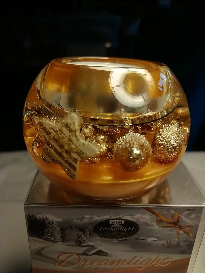 Teelichthalter Dreamlight Fa. GILDE Glas neu - Bild 3 von 4