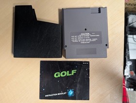 Golf NES Nintendo Entertainment System Cartridge Classic Sports Game w manual