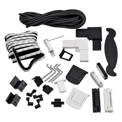 Windhager Fliegengitter Zubehör Scharniere/Winkel/Clips/Bürste (Auswahl)