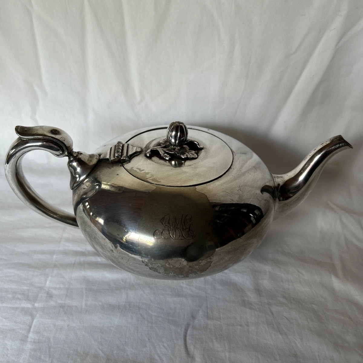 Elkington Silver Plate in Antique Silver Plate Teapots & Sets for