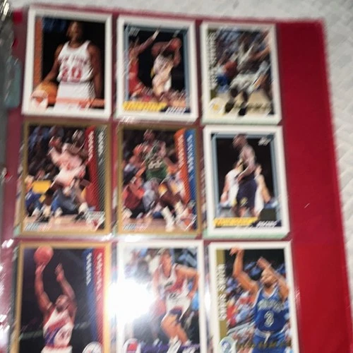 Hoops Michael Jordan 1990-91 NBA Basketball Card Lot Chicago Bulls Vintage