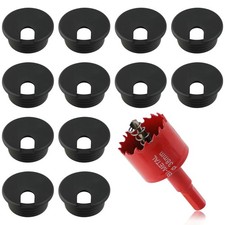 1.5 Inch 38mm Desk Grommet,13 Pieces Wire Grommet, 1.5IN/38mm Black-U