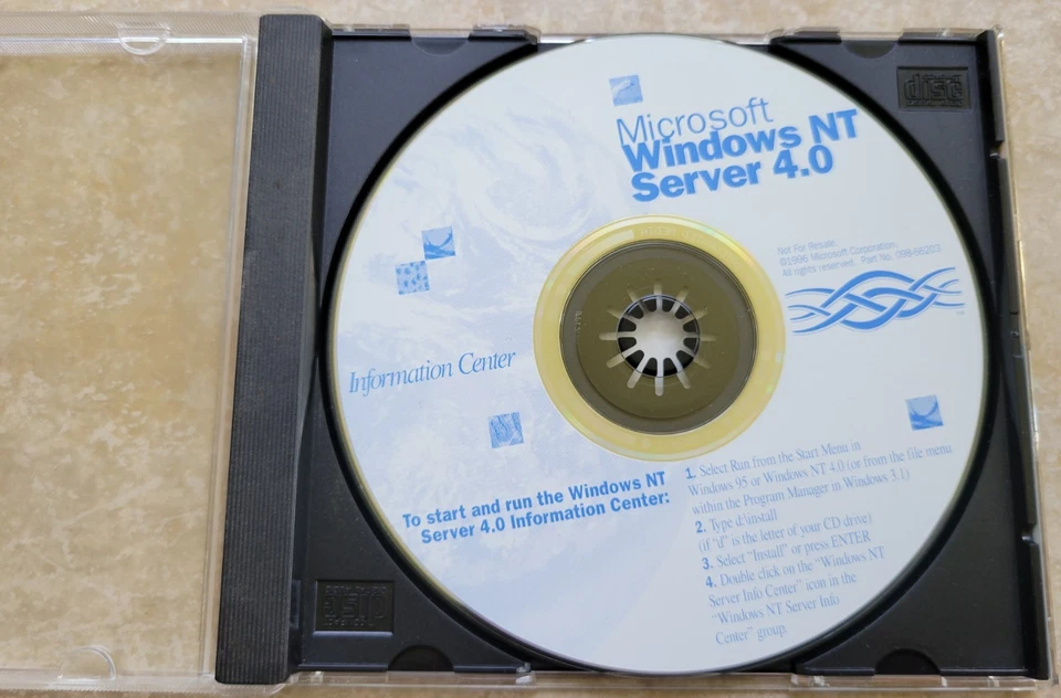 CD de colección - Microsoft Windows NT Server 4.0 Foto 2 de 2