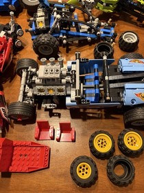 Lego Technic 6747 8051 8207 8291 8296 42022 Used Incomplete Bulk Parts 4 lb 8 oz
