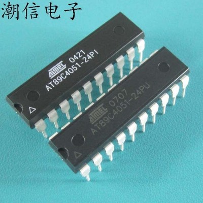 10PCS AT89C4051-24PU AT89C4051-24PI Microcontroller