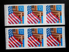 1996 Flag Over Porch # 2915A Plate # 78777 11/10 & # 2915C Plate # 66666 11/12