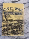 Civil War in Pictures Fletcher Pratt 1955 Dust Jacket Illustrated US Military