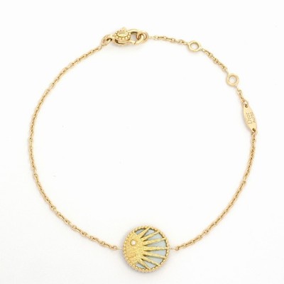 【Dior】Rose des Vents Celeste K18YG Onyx Diamond Rank S【Bracelet】