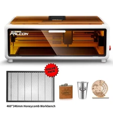 Creality Falcon A1 10W Laser Engraver Cutting Enclosed with Honeycomb Workbench