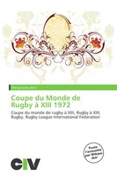 Zheng Cirino | Coupe Du Monde De Rugby à Xiii 1972 | Taschenbuch | FranzöSisch