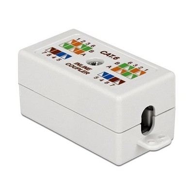 Delock Verbinder für Netzwerkkabel Cat.6 UTP LSA werkz # 86167