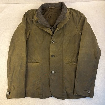 ALLSAINTS Camdale Blazer Jacket Templemoyle Mills Men's Small Waxed