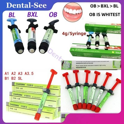 Dental Composite Light Cure Resin KULZER CHARISMA Diamond OB BL BXL Super White