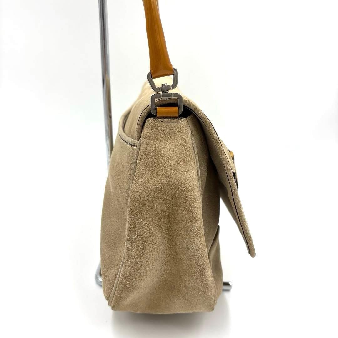PRADA archive Suede Leather shoulder Bag thumbnail 4