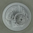 2019-P Lowell 5 oz Silver Quarter .999 Fine ATB America the Beautiful Satin