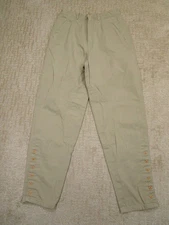 Ralph Lauren Country Breeches Women 12 Knee Patch Pants VTG Riding Equestrian