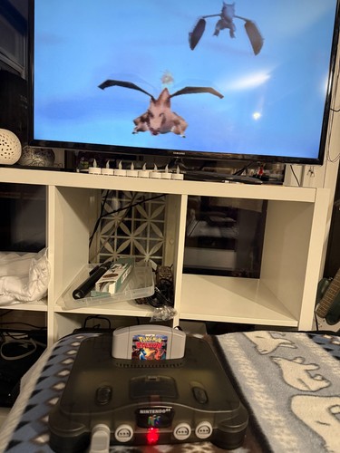Console Nintendo 64 restaurée (noir translucide) et câbles - Livraison gratuite ✅ - Photo 14/14