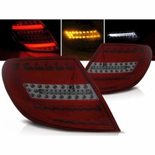 LED Lightbar Rückleuchten in rot matt für Mercedes C-Klasse W204 Limo 2007-2010 LED Lightbar Rückleuchten in rot matt für Mercedes C-Klasse W204 Limo 2007-2010