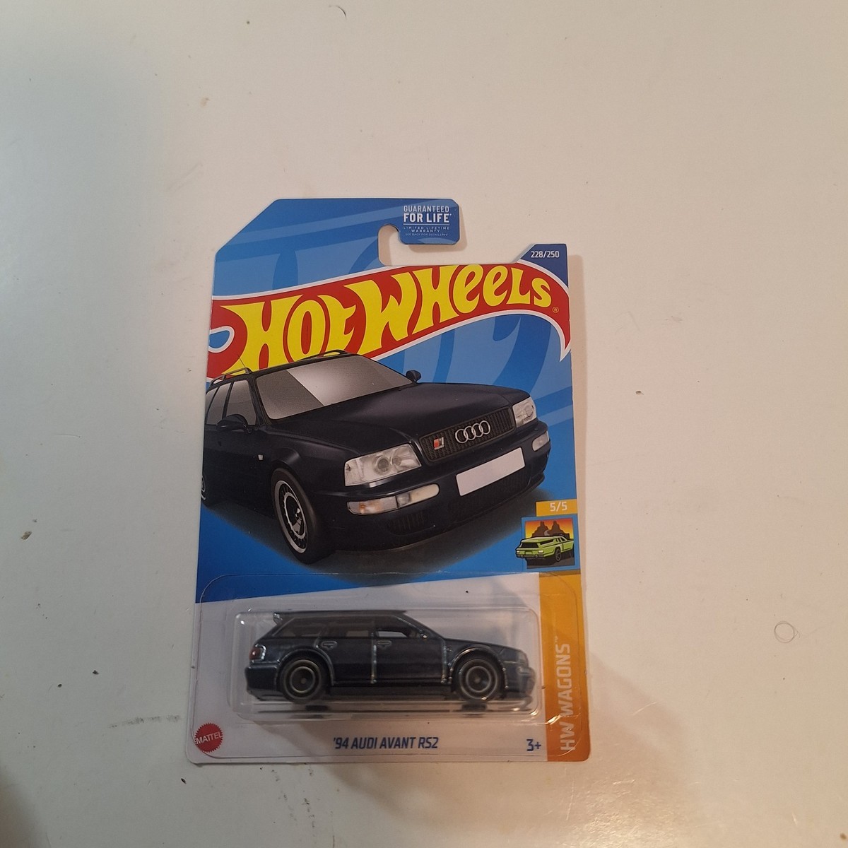 Hot Wheels Series 10 HWVG / NFTG TH Treasure Hunt 94 Audi Avant RS2 Loose A