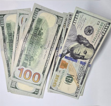 10 Prop Money 100 Bills Ultra Realistic Prop Cash Best Quality Not Legal Tender