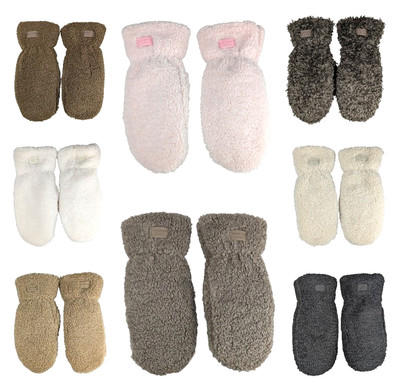 Kuschelige Teddy Fäustlinge Damen flauschig gefüttert (SH-9564)