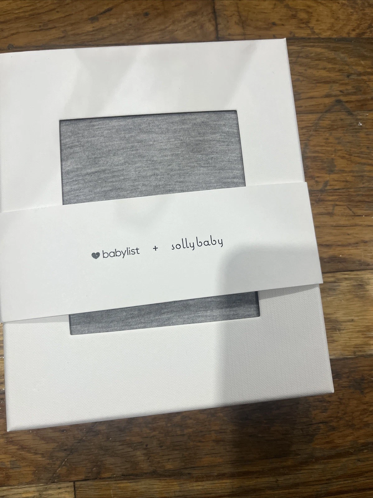 Solly Baby Wrap Carrier x Babylist Grey