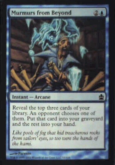 Murmurs from Beyond - Commander: #53, Magic: The Gathering Nm R154
