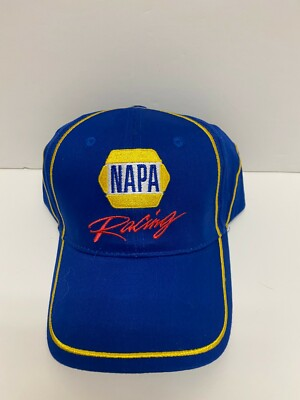 #ad Napa Nascar Racing #55 Hat Cap Adjustable Blue Yellow NWOT $15.29
