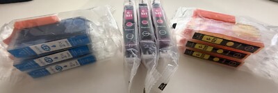 Ink Cartridges to replace Canon CLI-521 Compatible for PIXMA - CMY x3 - sealed