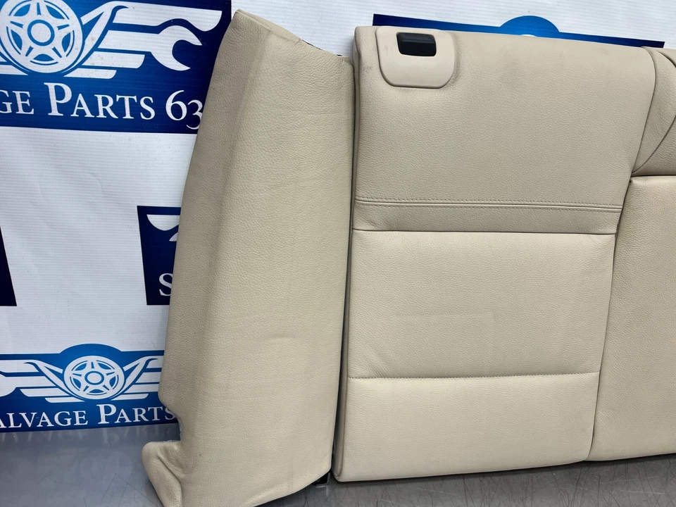 BMW 335i 2009 asiento trasero superior trasero trasero trasero con refuerzos - beige - E93 - 90 k Foto 2 de 4