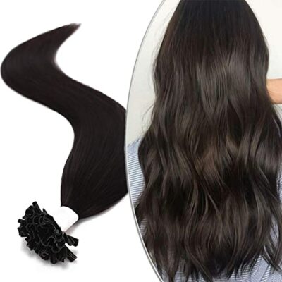 Extensions De Cheveux 100% Naturels Remy - 60cm - Pose à Chaud (50/100/150/200 Mèches)