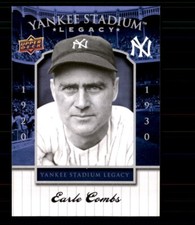 2008 Upper Deck Yankee Stadium Legacy Final Season Box Set - Earle Combs #8