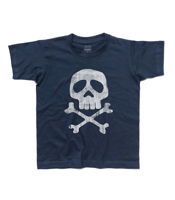 T-Shirt Junge Platzhalter Roger Schädel Flagge Kapitän Pirat Arcadia