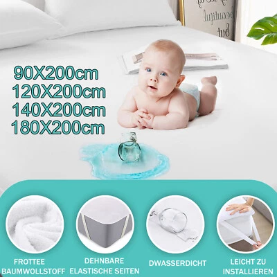 CELESTA Matratzenauflage Matratzenschoner Wasserdicht Inkontinenzauflage Waschbar