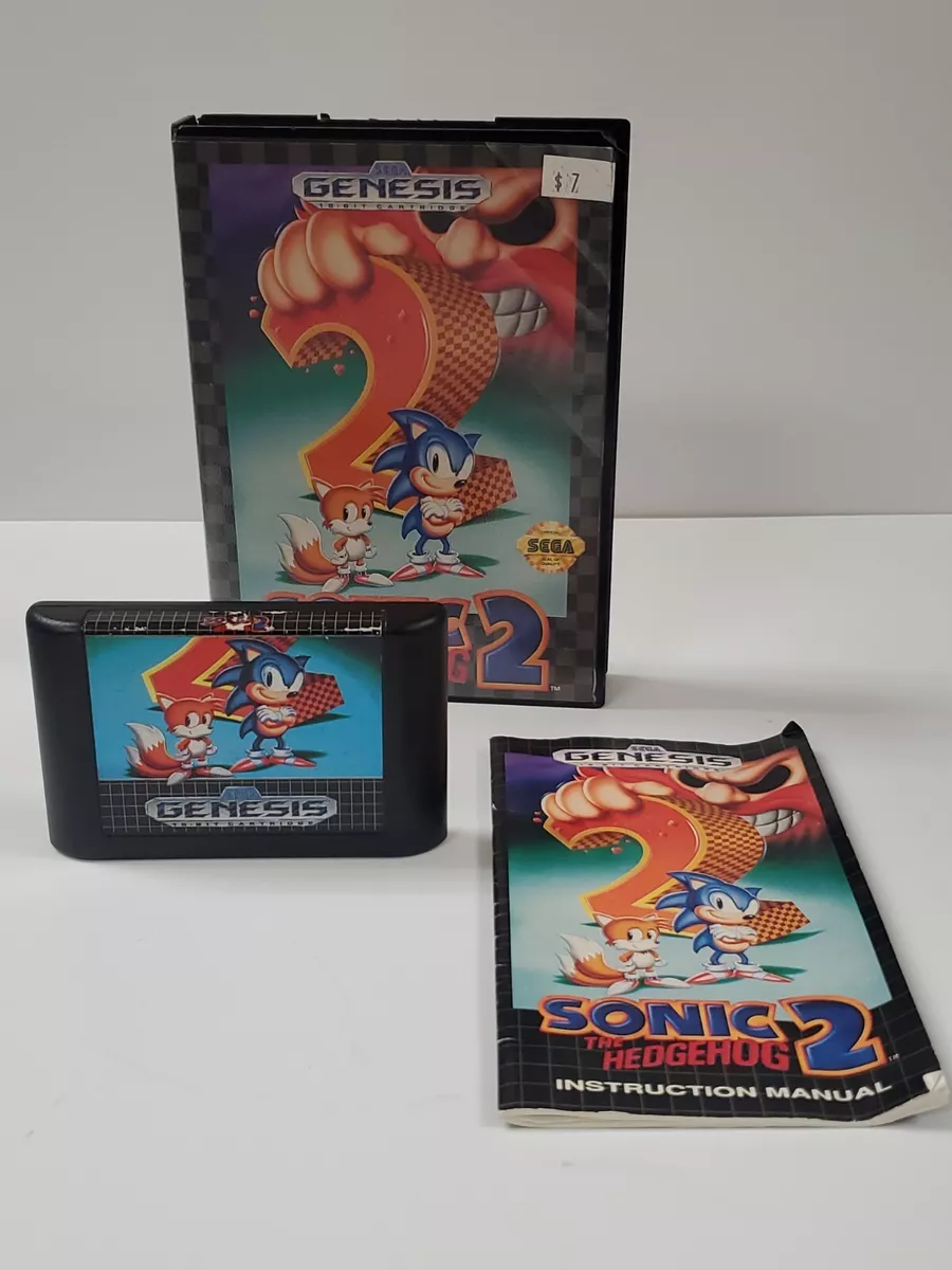 Sonic the Hedgehog 2 Used Genesis Games For Sale Retro Game