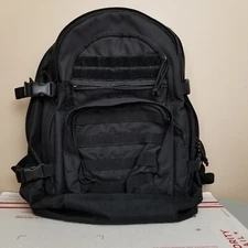 Sandpiper of California Tactical Backpack Black Military Dugout 3 Day Pass