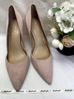 Women's High Heel Shoes UK 9 Light Pink Genuine Suede Upper Contrasting Soles