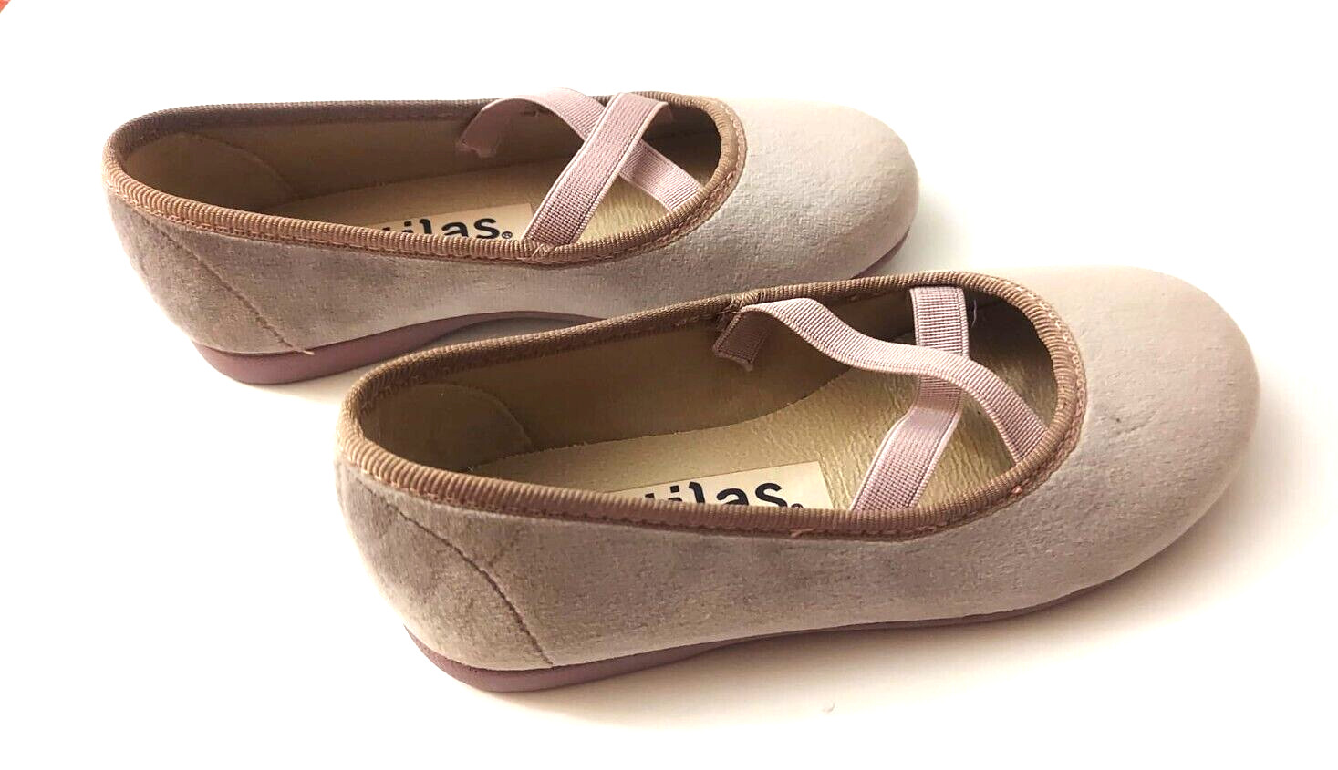 Scarpe per bambina Rosa Batilas Made in Spain nr.26 vellutate NUOVE