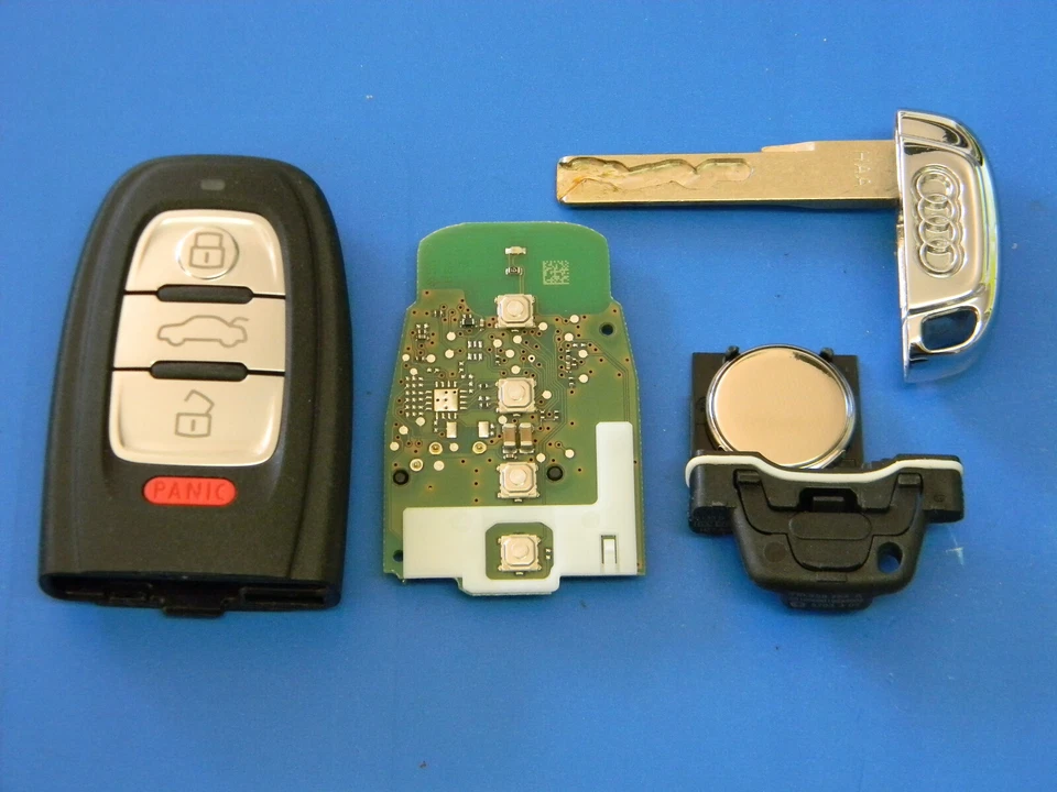 2010 AUDI Q5 SMART KEYLESS GO ВХОД ДИСТАНЦИОННЫЙ БРЕЛОК IYZFBSB802 8T0.959.754 A - Изображение 4 из 4