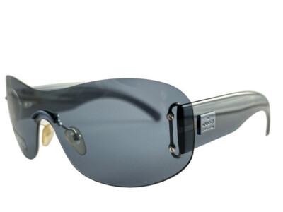 NEW VINTAGE GUCCI GG 2448 GREY SCREEN SUNGLASSES 1990'S MADE IN