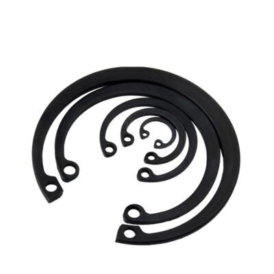 8mm-200mm Black Internal Circlips Retaining Rings for Bores CirClip All Sizes