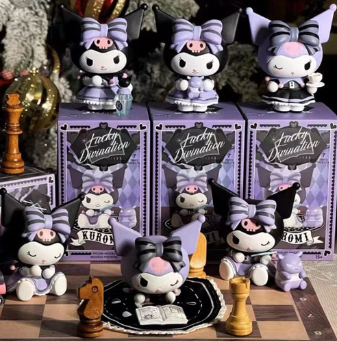 Sanrio Kuromi Figure Lucky Divination Blind Box Devil Purple 1box - Picture 5 of 6