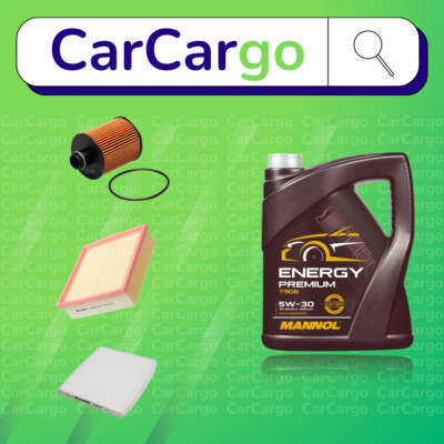 Service Kit Fiat Grande Punto 1.9 D Multijet Diesel 2006-2009 Oil Air Cabin Oil