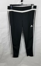 Adidas Pants Womens L Black Tiro 15 Climacool Soccer Training Athletic M64030