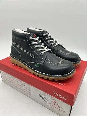 Kickers Kick Hi Core Azul Marino Mujer en Reino Unido 6 TOTALMENTE NUEVO