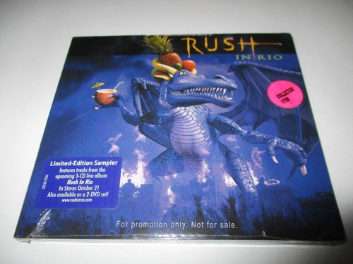 RUSH IN RIO CD Sampler Promo Only 6 Tracks PRCD 301227 NEW - 第 1/2 張圖片